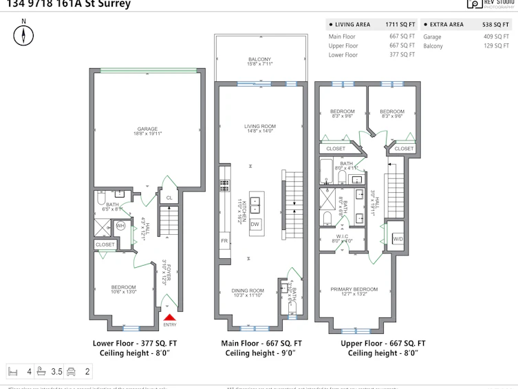 134-9718 161a Street, Surrey, BC, V4N 6S7 - 26