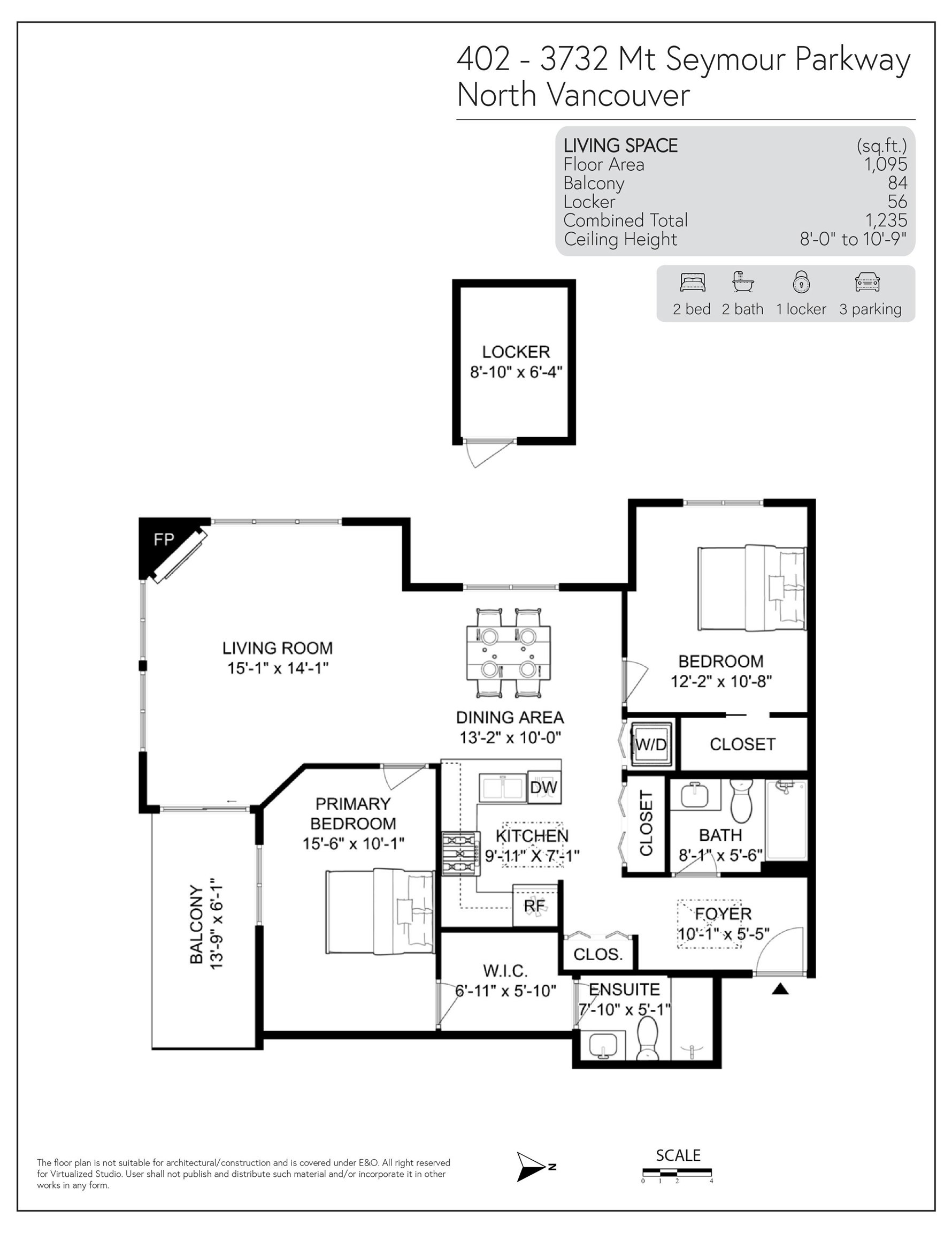 402-3732 Mt Seymour Parkway, North Vancouver, BC, V7G 1C3 - 33