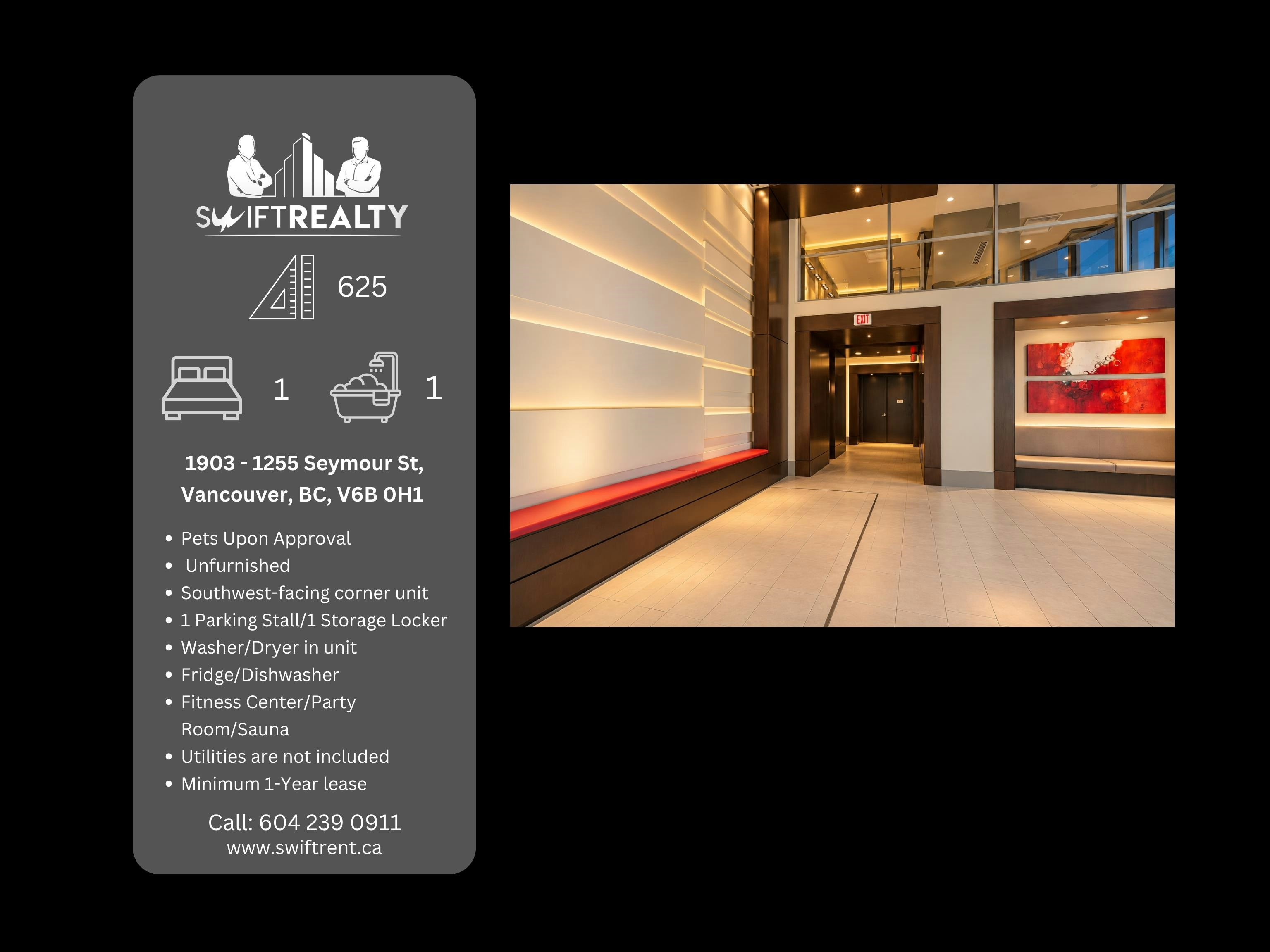 1903-1255 Seymour Street, Vancouver, BC, V6B 0H1 - 15