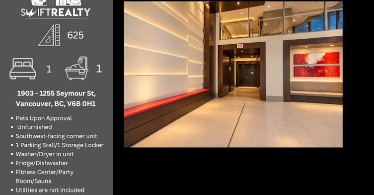 1903-1255 Seymour Street, Vancouver, BC, V6B 0H1 - 15