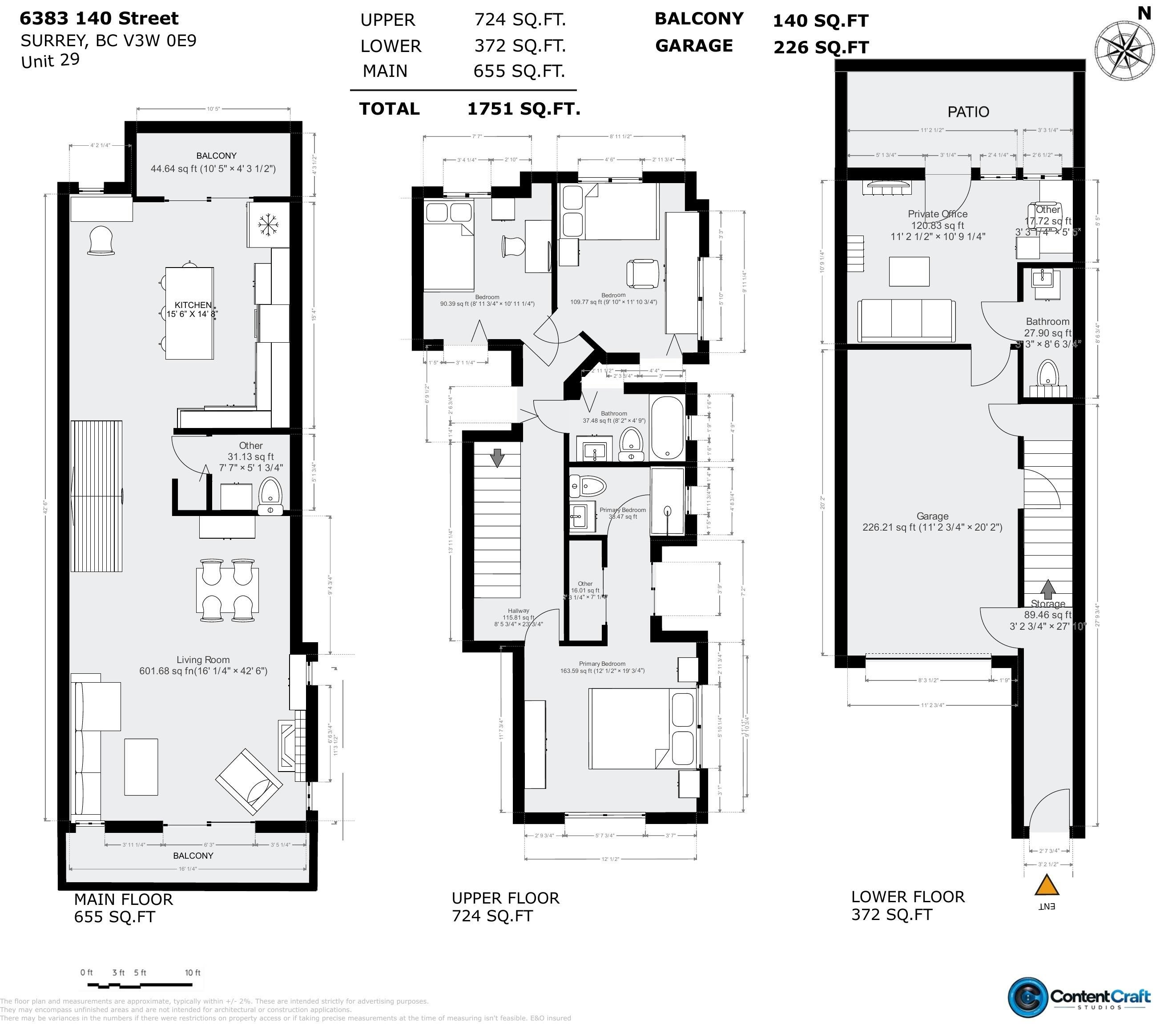 29-6383 140th Street, Surrey, BC, V3W 0E9 - 36