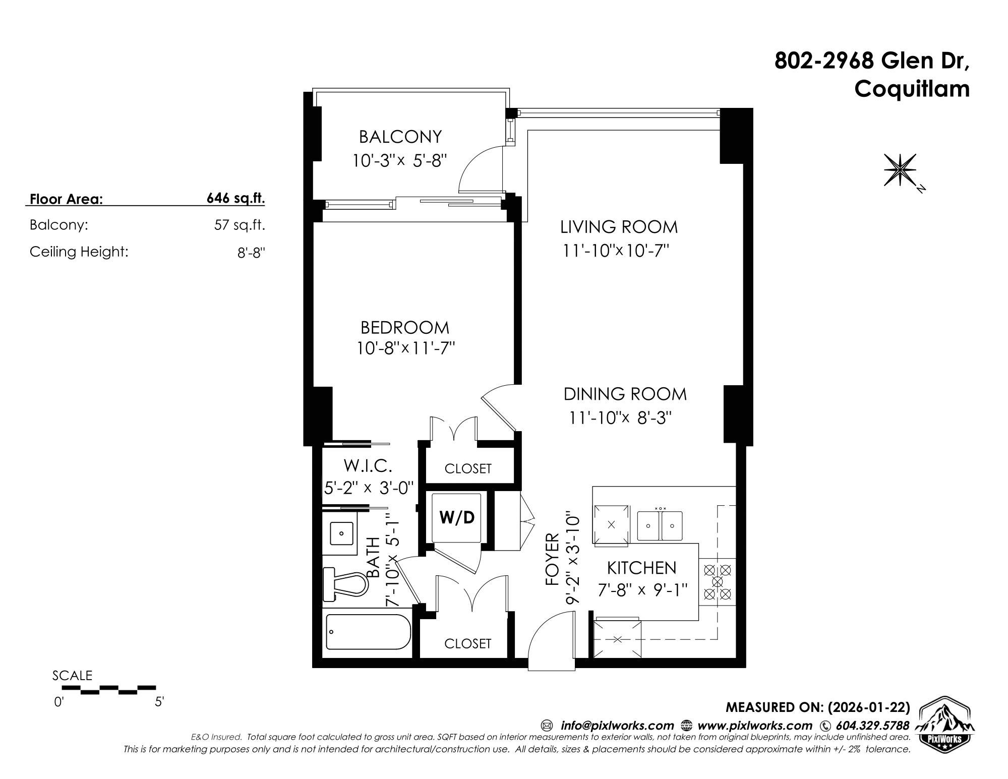 802-2968 Glen Drive, Coquitlam, BC, V3B 0C4 - 25