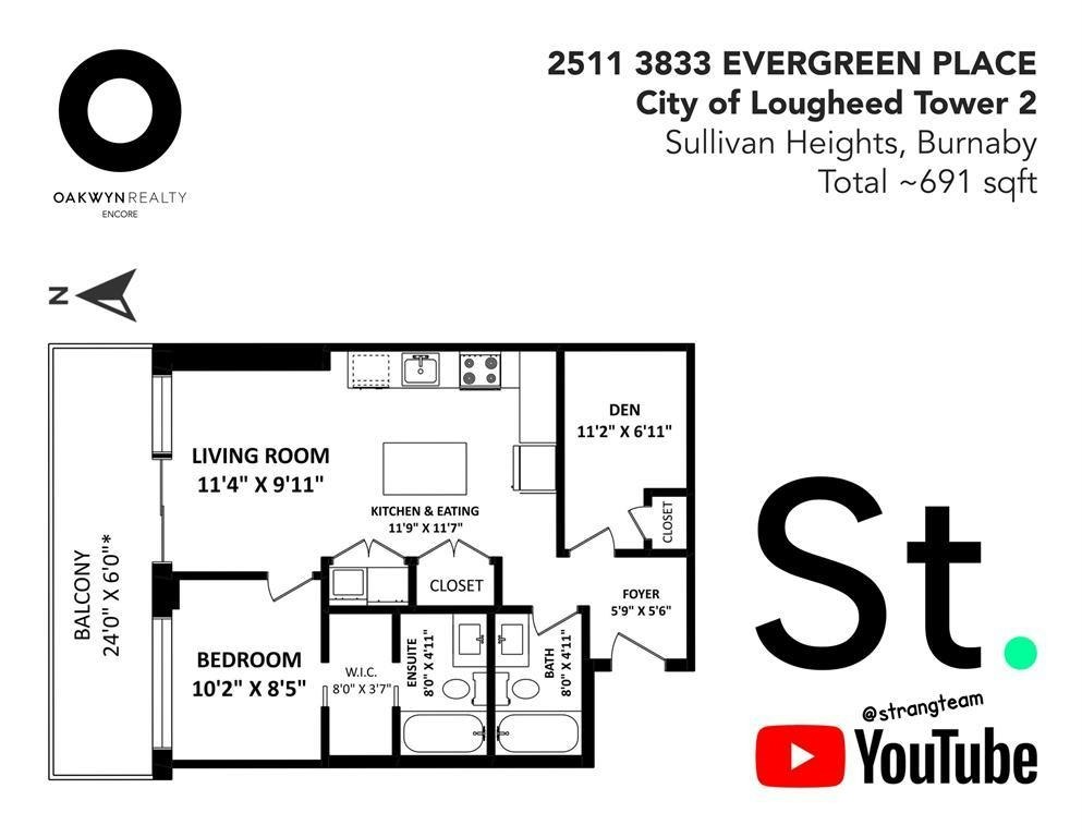 2511-3833 Evergreen Place, Burnaby, BC, V3J 0M2 - 21