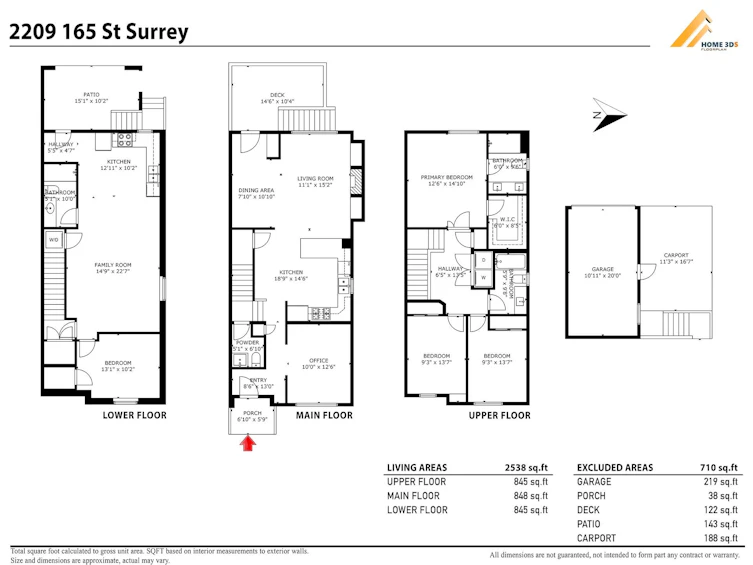 2209 165 Street, Surrey, BC, V3Z 0L8 - 3