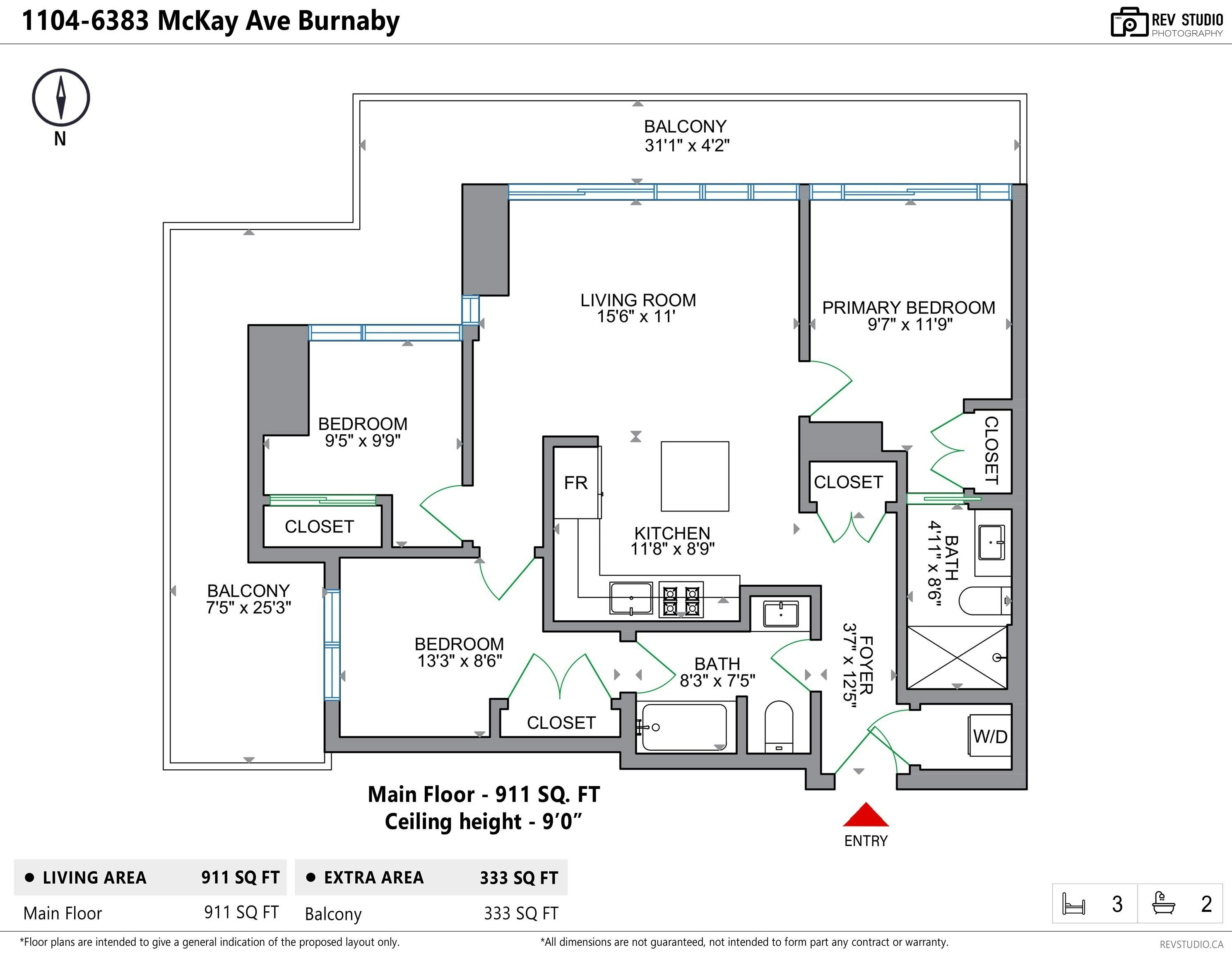 1104-6383 Mckay Avenue, Burnaby, BC, V5H 0H8 - 2