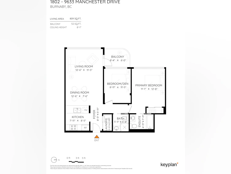 1802-9633 Manchester Drive, Burnaby, BC, V3N 4Y9 - 40
