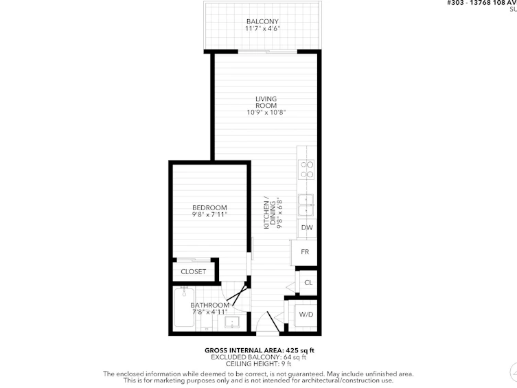 303-13768 108 Avenue, Surrey, BC, V3T 0L9 - 40