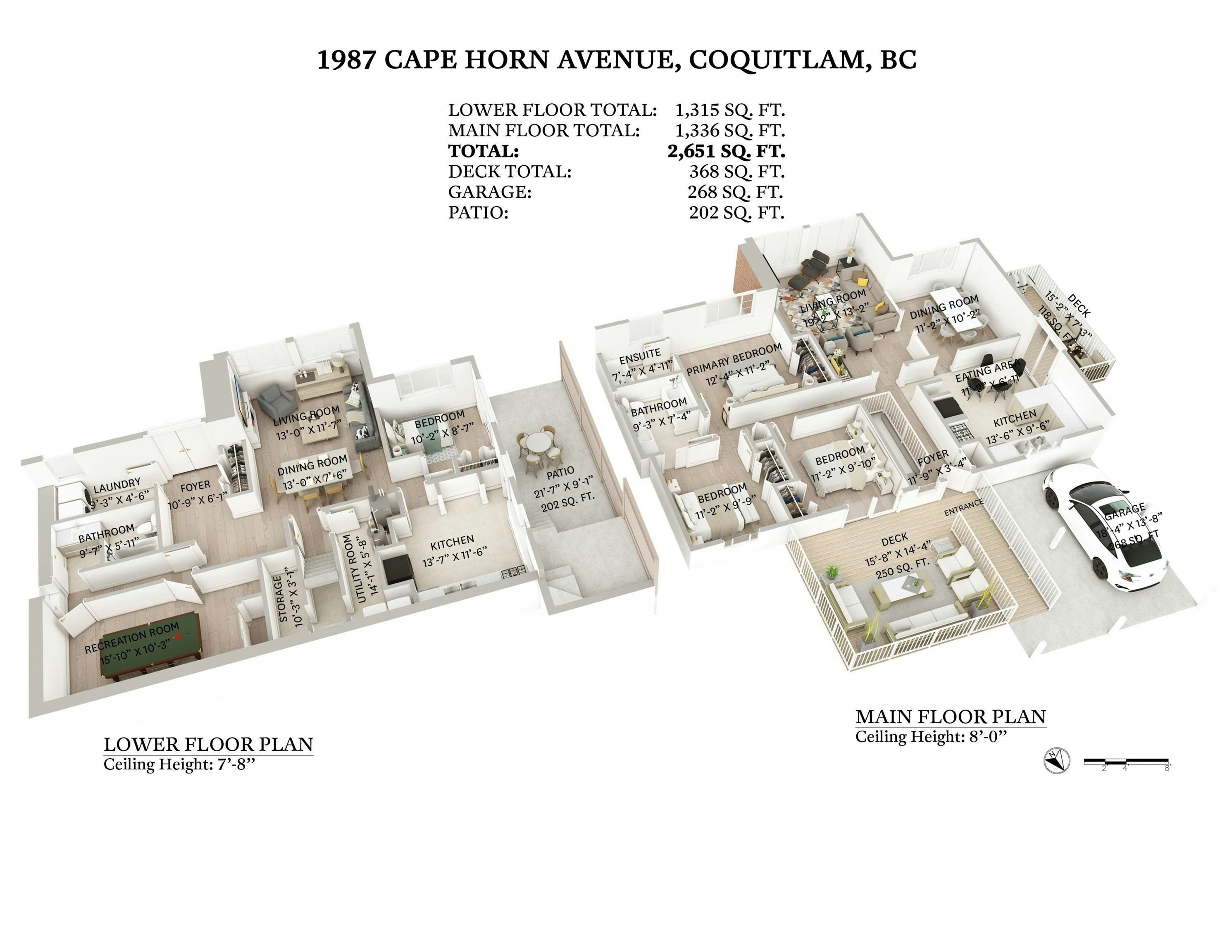 1987 Cape Horn Avenue, Coquitlam, BC, V3K 1J2