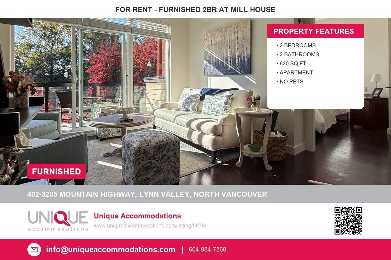 402-3205 Mountain, North Vancouver, BC, V7K 0A3