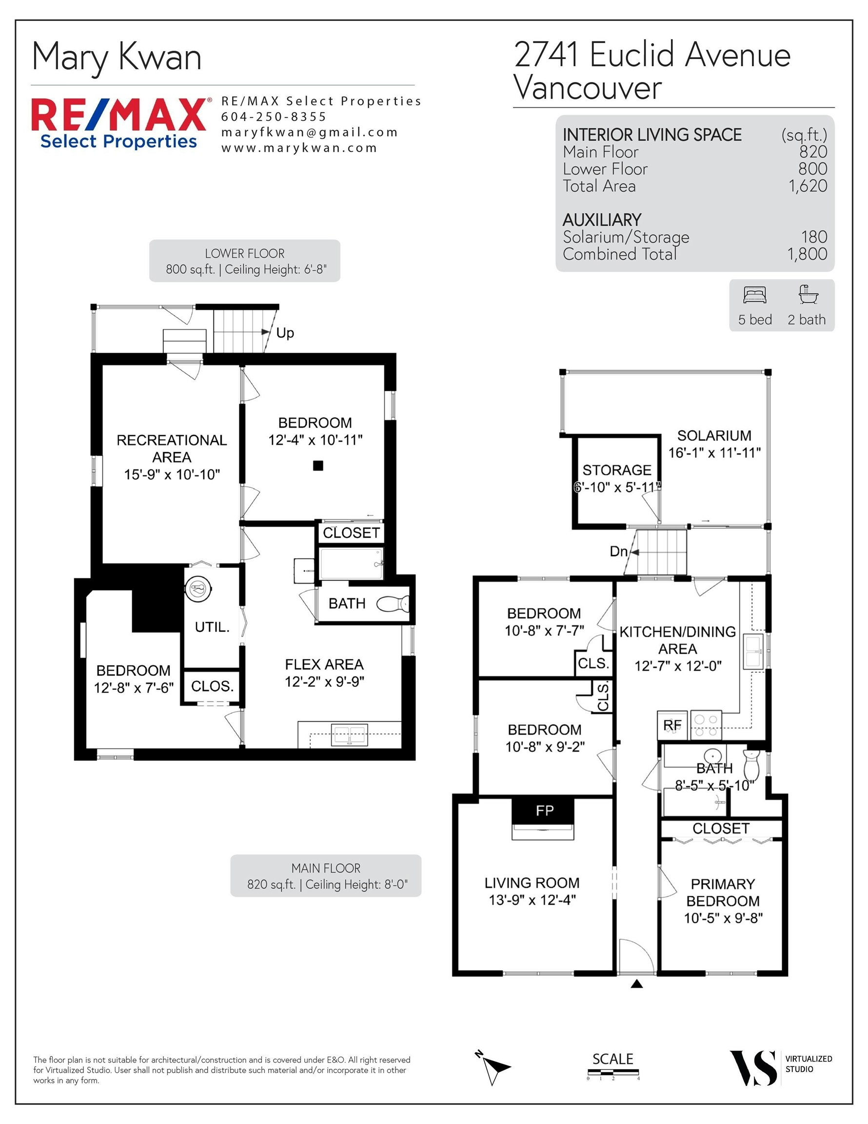2741 Euclid Avenue, Vancouver, BC, V5R 5B8
