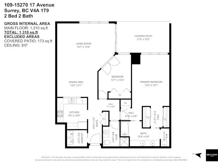 109-15270 17 Avenue, Surrey, BC, V4A 1T9 - 39