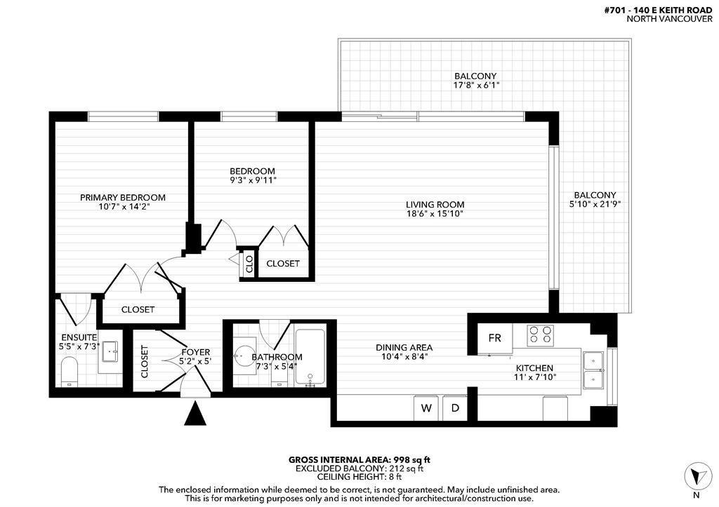 701-140 E Keith Road, North Vancouver, BC, V7L 4M9 - 23