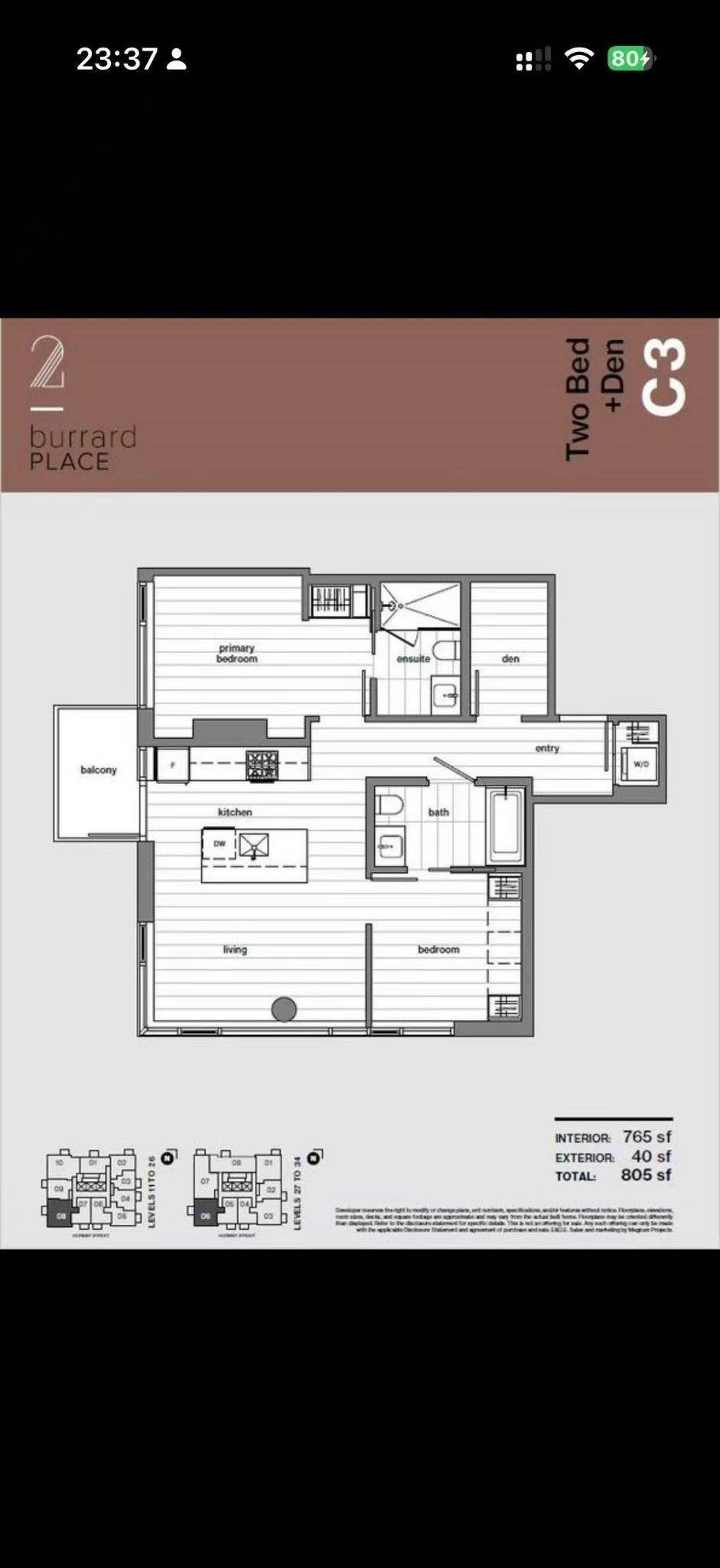 1708-1277 Hornby Street, Vancouver, BC, V6Z 1W2