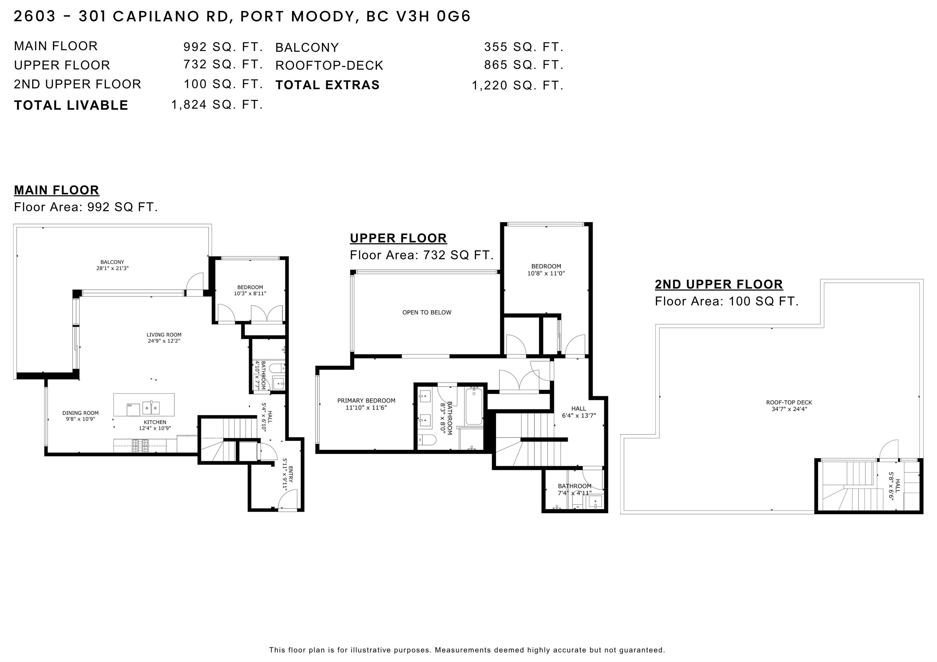 2603-301 Capilano Road, Port Moody, BC, V3H 0G6 - 37
