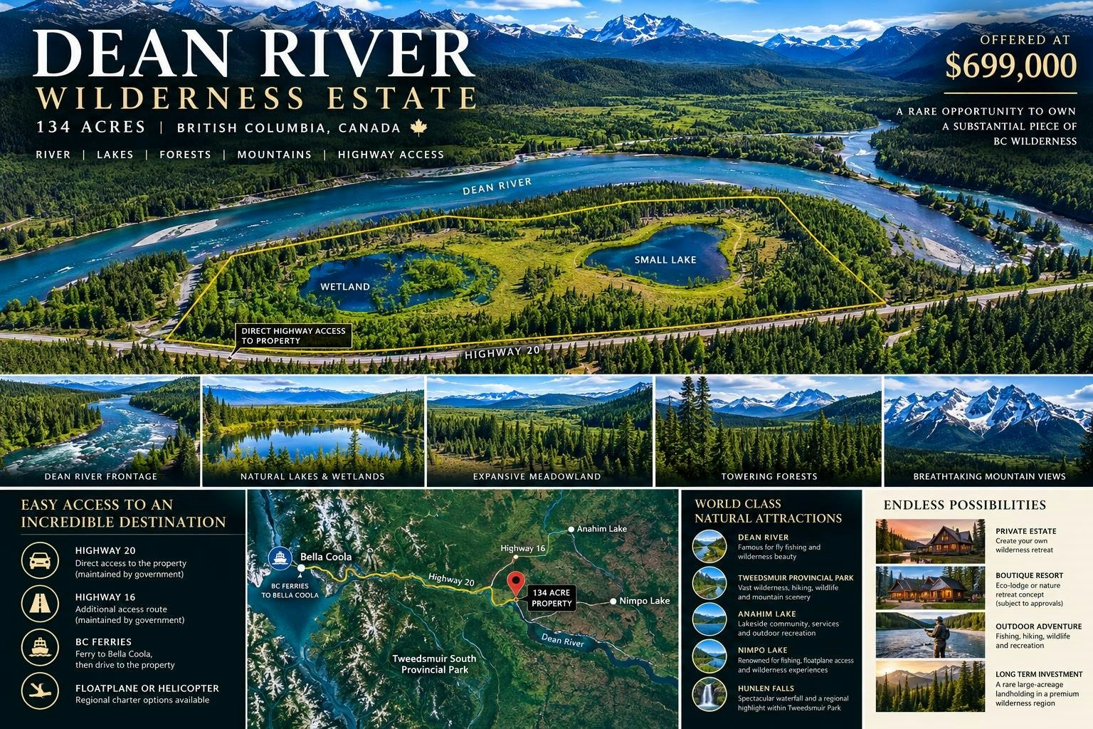 LOT 313 Dean River Road, Williams Lake, BC
