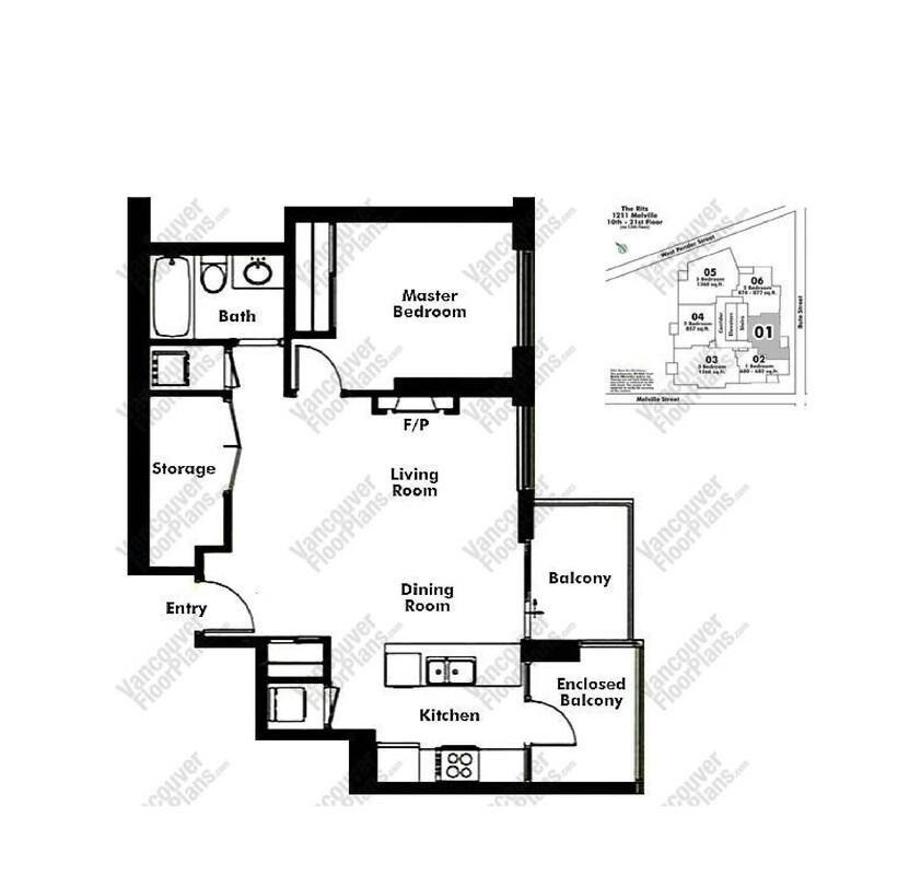 1601-1211 Melville Street, Vancouver, BC, V6E 0A7 - 22