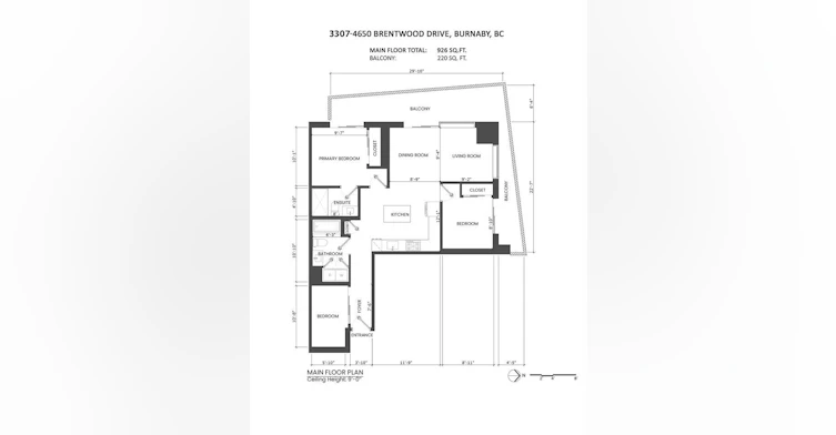 3307-4650 Brentwood Drive, Burnaby, BC, V5C 0C2 - 5