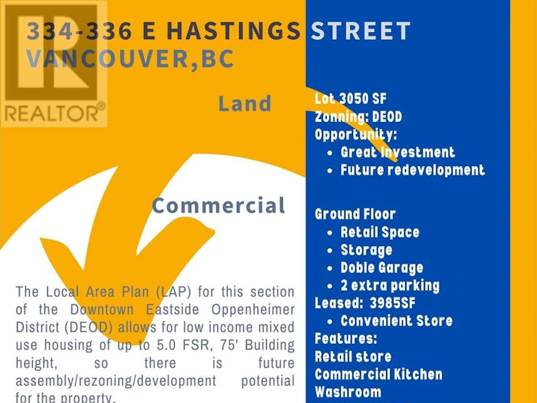 334-336 East Hastings Street, Vancouver, BC, V6A 1P4 - 15