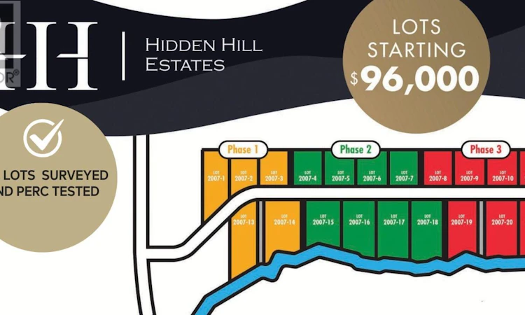 Lot-2 Hidden Hill Drive, Hidden Hill Estates