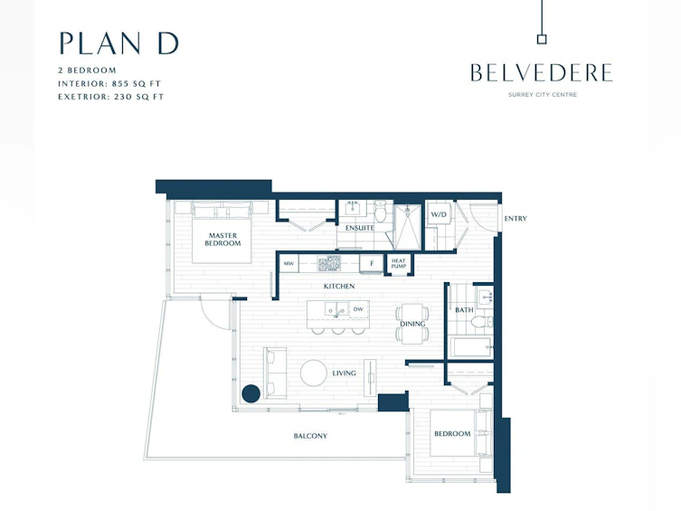2402-9675 King George, Surrey, BC, V3T 2V3 - 2
