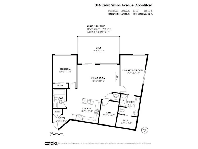 314-32445 Simon, Abbotsford, BC, V2T 0G7 - 3