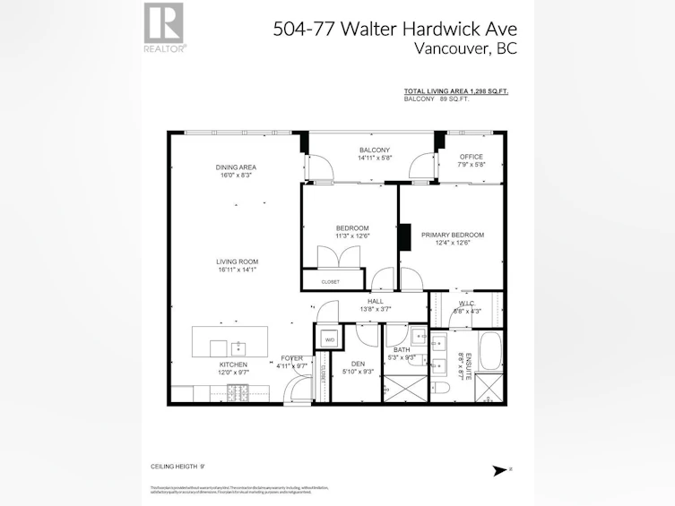 504-77 Walter Hardwick Avenue, Vancouver, BC, V5Y 0C6 - 36