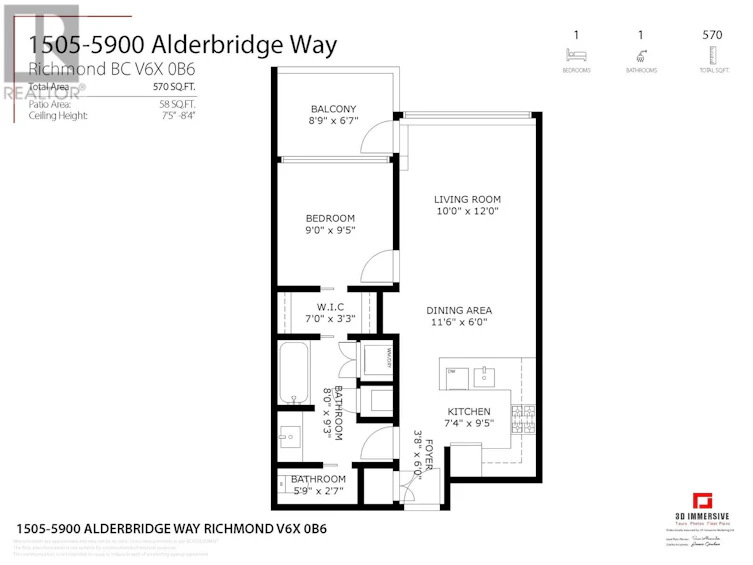 1505-5900 Alderbridge Way, Richmond, BC, V6X 0B6 - 23