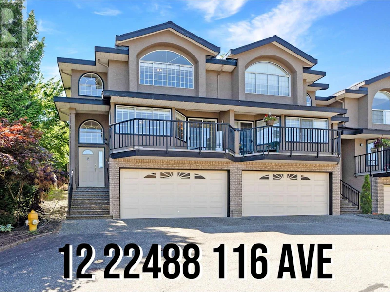 12 - 22488 116th Avenue, Maple Ridge BC V2X 0X6