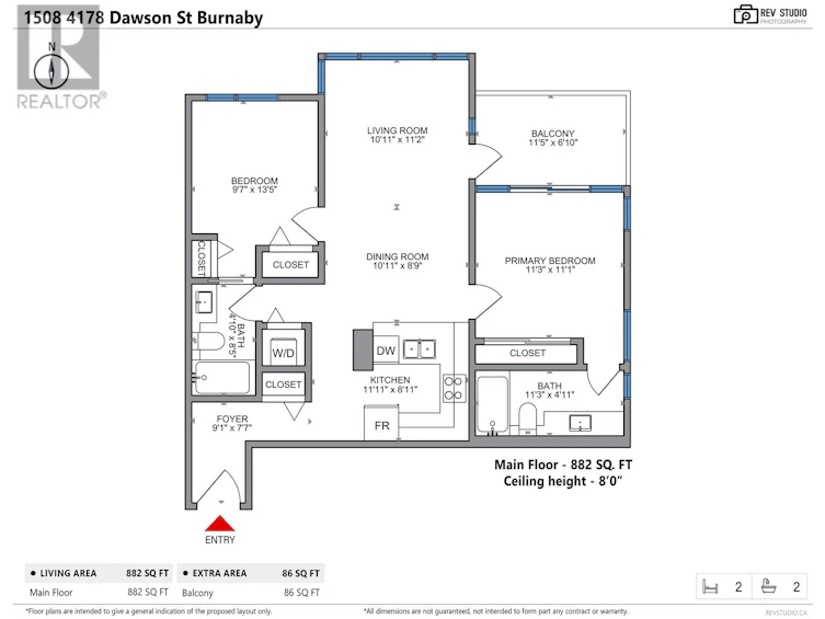 1508-4178 Dawson Street, Burnaby, BC, V5C 0A1 - 38