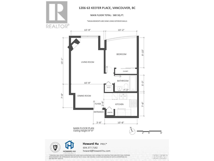 1206-63 Keefer Place, Vancouver, BC, V6B 6N6 - 30