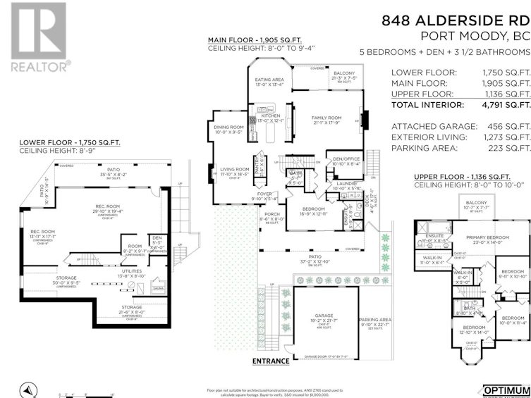 848 Alderside Road, Port Moody, BC, V3H 3A6 - 36