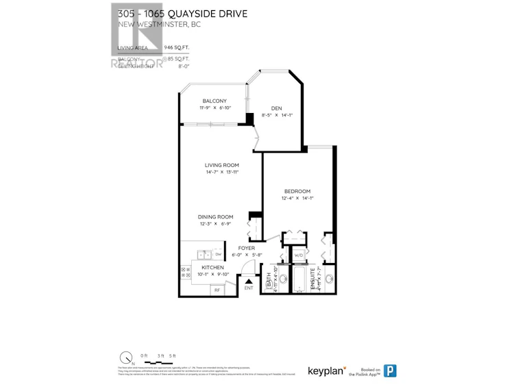 305-1065 Quayside Drive, New Westminster, BC, V3M 1C5 - 26