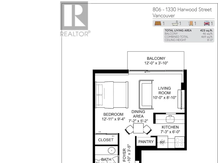 806-1330 Harwood Street, Vancouver, BC, V6E 1S8 - 25