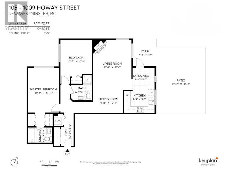105-1009 Howay Street, New Westminster, BC, V3M 6R1 - 22