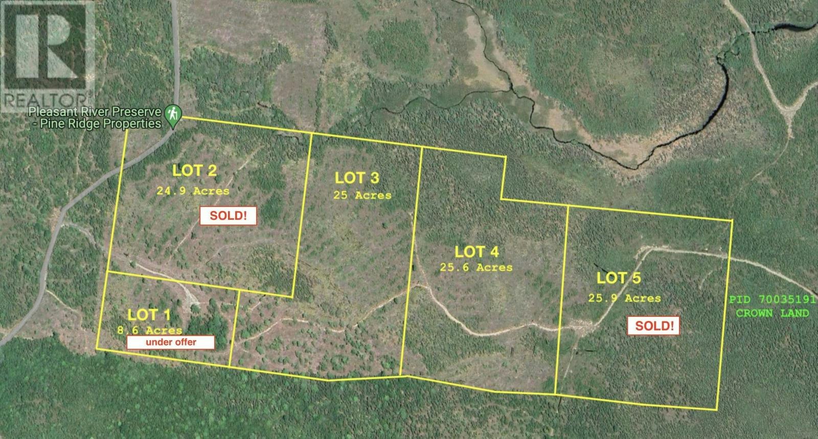 Lot-3 Pleasant River Preserve, Dominion, NS, B0T 1X0