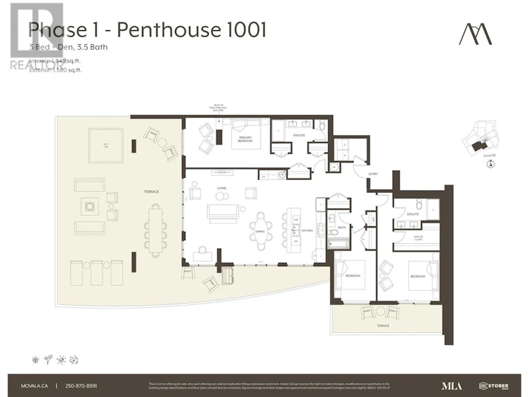 1001-3340 Lakeshore Road, Kelowna, BC, V1W 3S9 - 2