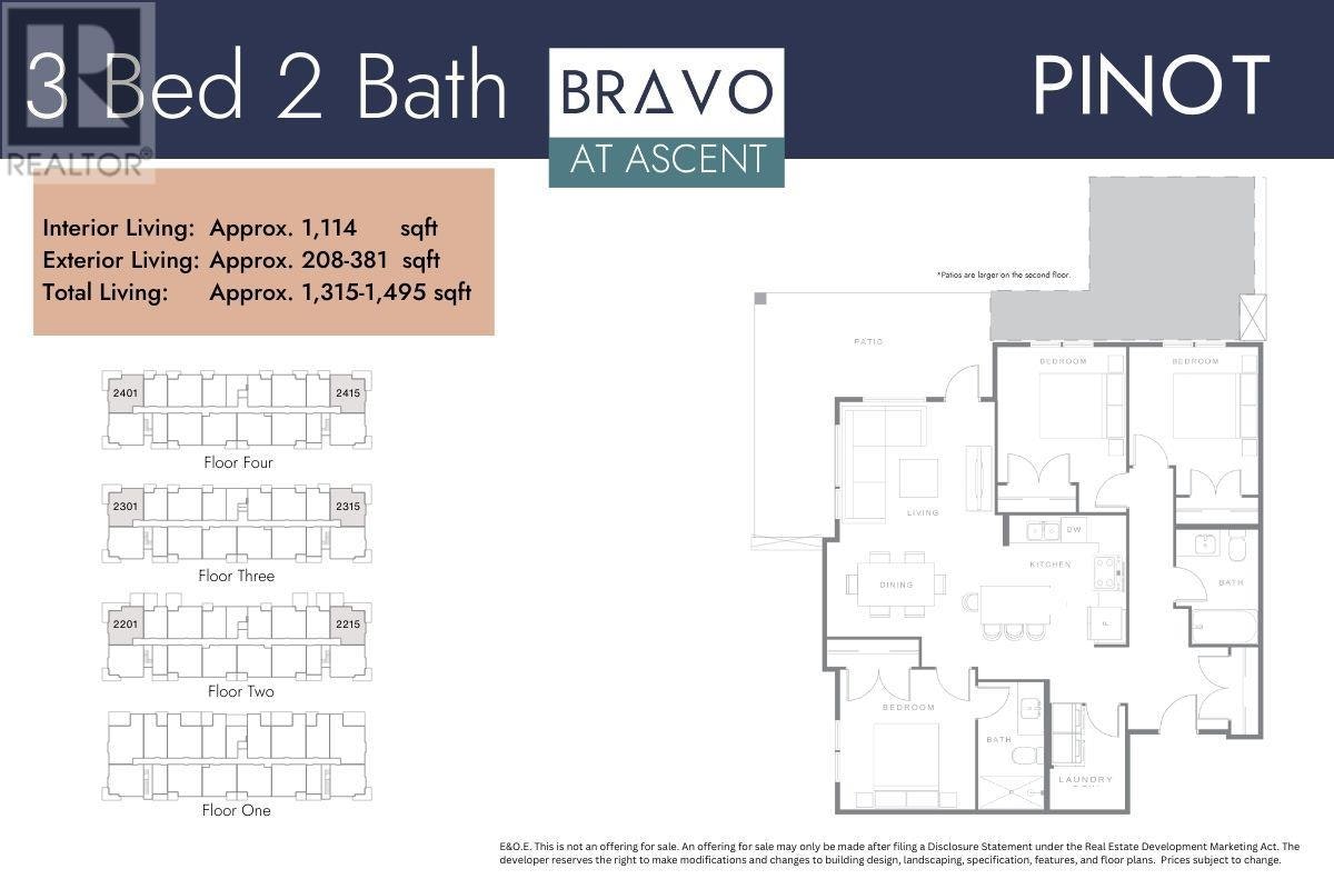 201-1111 Frost Road, Kelowna, BC, V1W 0G8 - 3