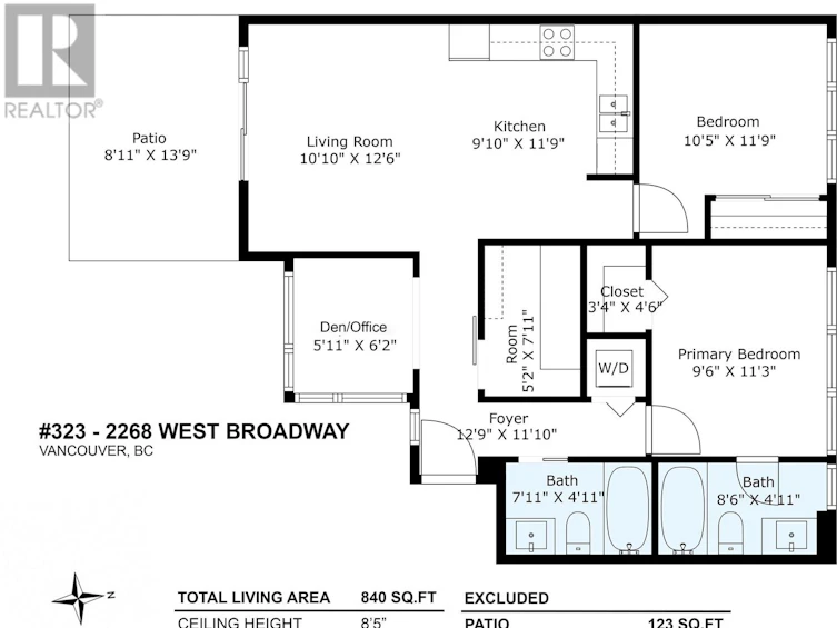 323-2268 West Broadway Street, Vancouver, BC, V6K 0B2 - 2