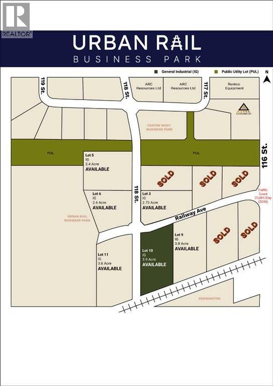 Lot-10 Railway Avenue, Grande Prairie, AB, T8W 0C7