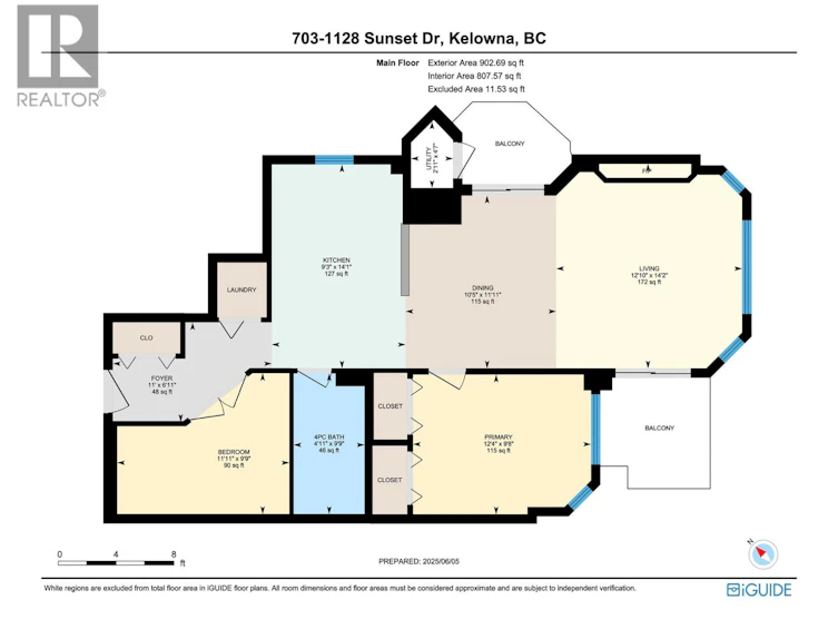 703-1128 Sunset Drive, Kelowna, BC, V1Y 9W7 - 32