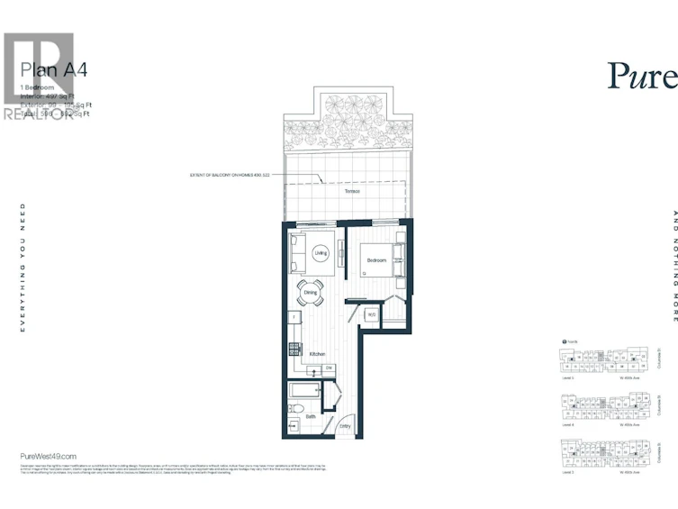 430 203-263 W 49th Avenue, Vancouver, BC, V6X 0S8 - 3