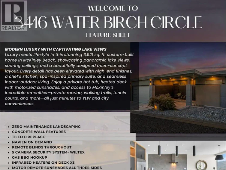 3416 Water Birch Circle, Kelowna, BC, V1V 3G1 - 2