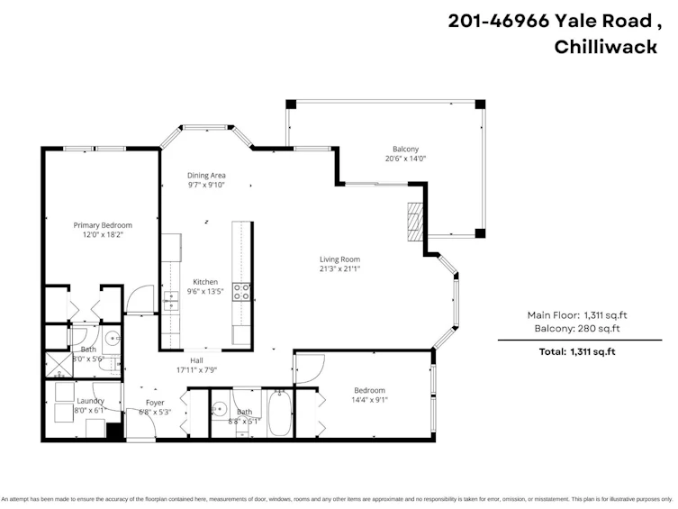 201-46966 East Yale Chilliwack Proper Road, Chilliwack, BC, V2P 2S7 - 6