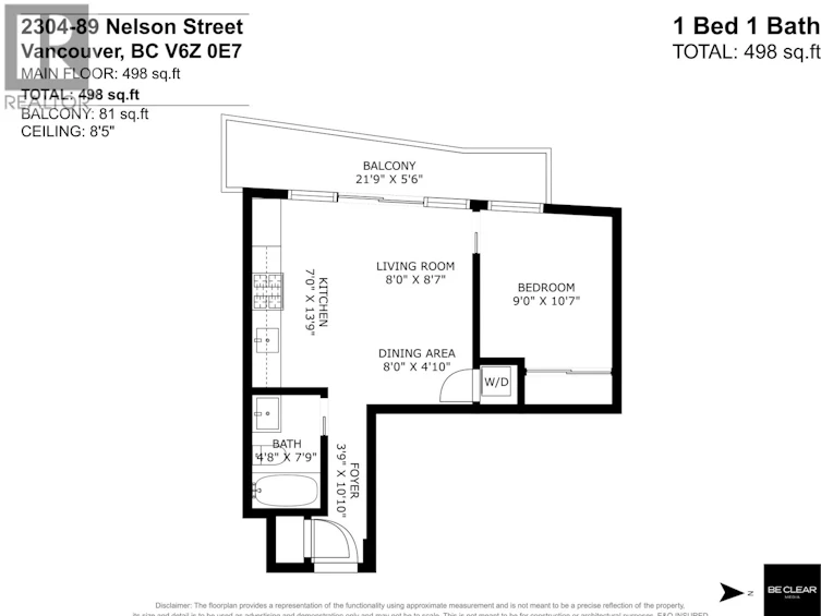 2304-89 Nelson Street, Vancouver, BC, V6Z 0E7 - 30