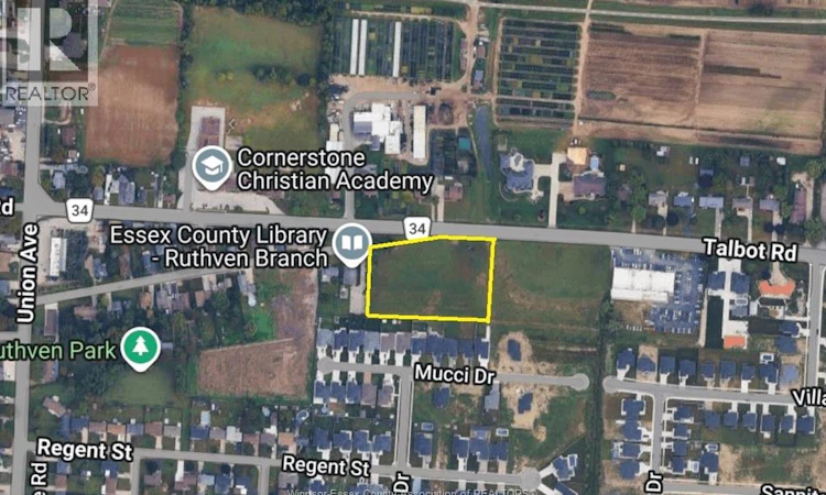 V/L Talbot Parcel Road WEST