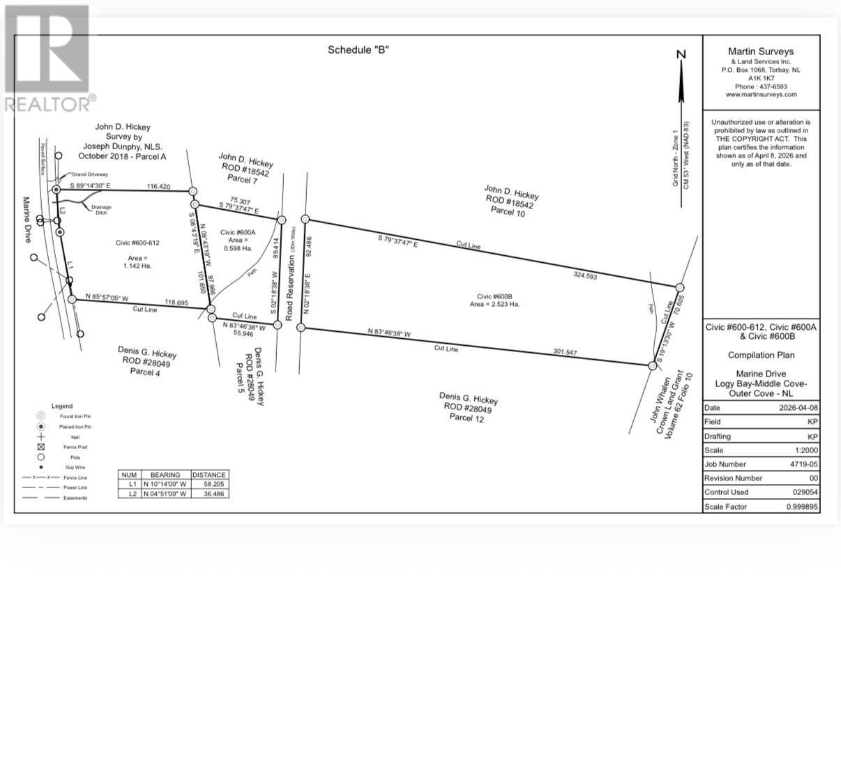 600-612 Marine Drive, Logy Bay-Middle Cove-Outer Cove, NL, A1K 4C1