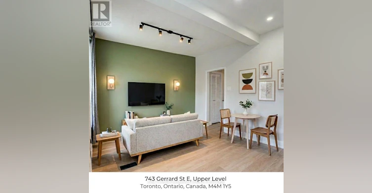 UPPER-743 Gerrard Street E, Toronto, ON, M4M 1Y5