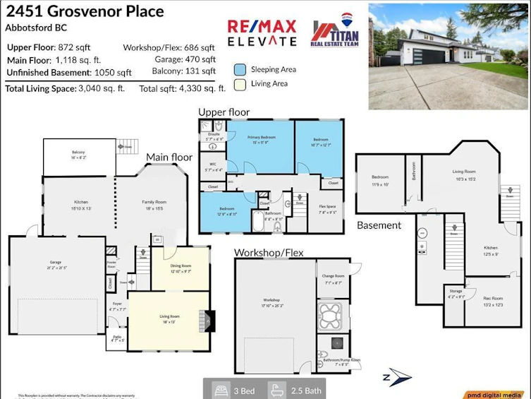 2451 Grosvenor Place, Abbotsford, BC, V2S 6R5 - 2