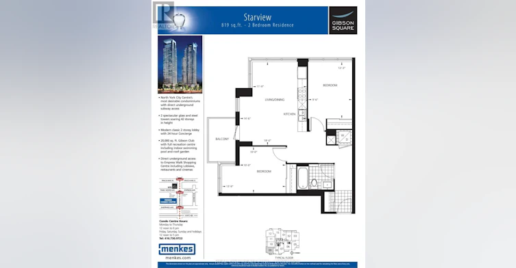 1209-5162 Yonge Street, Toronto, ON, M2N 0E9 - 2