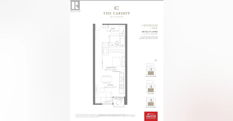 306-1 Cardiff Road, Toronto, ON, M4P 0G2